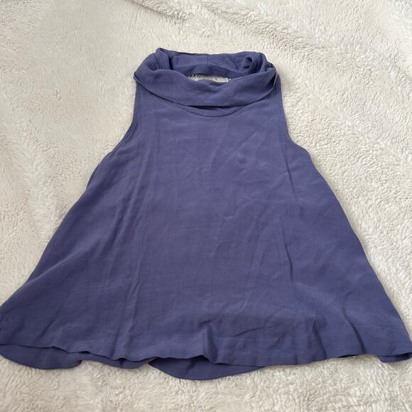 Free People Tops - NWT Free People Womens City Lights Tank Top in Blue Size XS